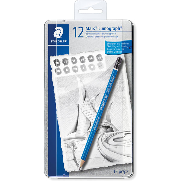 SET STAEDTLER MARS LUMOGRAPH12