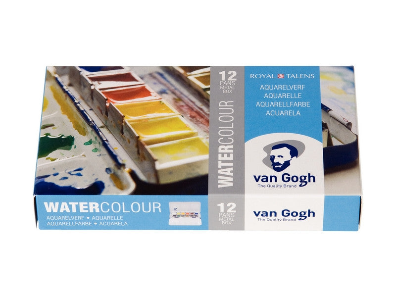 SET KUTI METALIKE 12 WATER COLOUR VAN GOGH