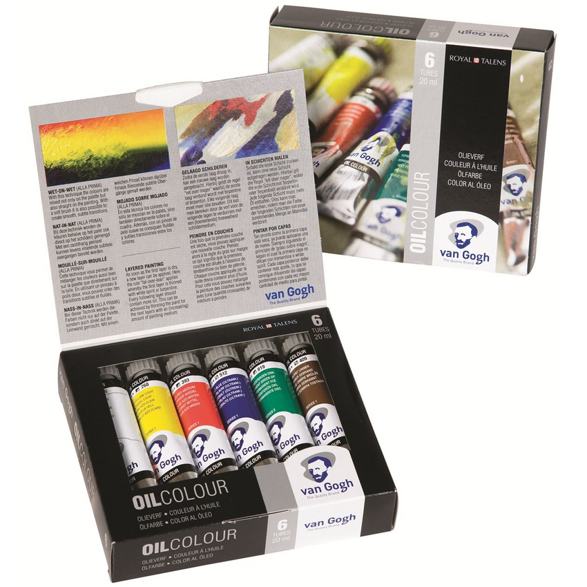 SET PRIMARY OIL COLOUR 6X20GR VAN GOGH