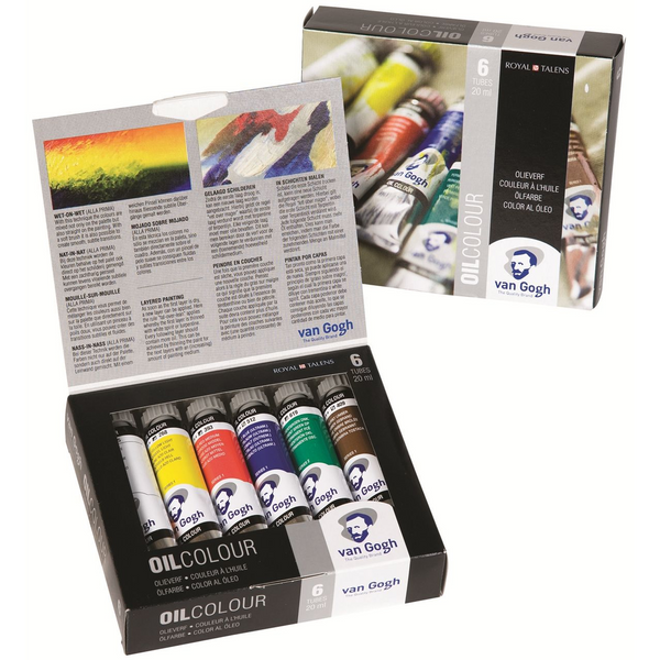 SET PRIMARY OIL COLOUR 6X20GR VAN GOGH