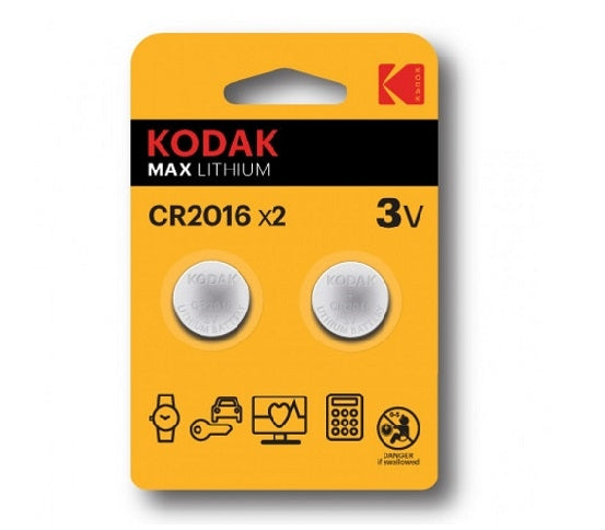 BATERI KODAK CR2016 SET2