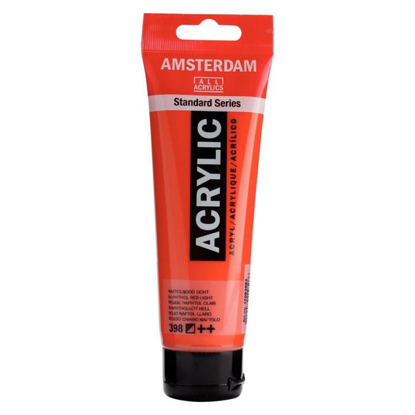 AKRILIK 120ML ROYAL TALENS AMSTERDAM NAPHTHOL RED LIGHT 398