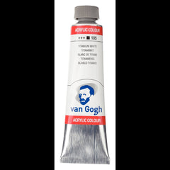 BOJE VAJI VAN GOGH 60 ML TITANIUM WHITE 105