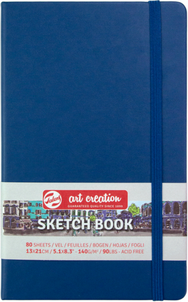 BLLOK A5 SKETCH BOOK ART CREATION NAVY BLUE