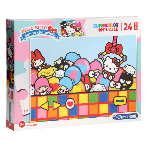 LODER PUZZLE MAXI 24 CP CLEMENTONI  HELLO KITTY