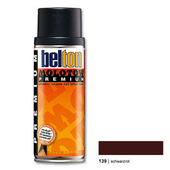 SPRAY 400 ML BELTON MOLOTOW GESER BLACK RED 021