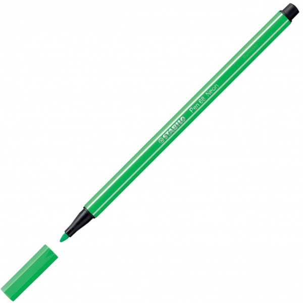 STABILO PEN 68 NEON JESHIL