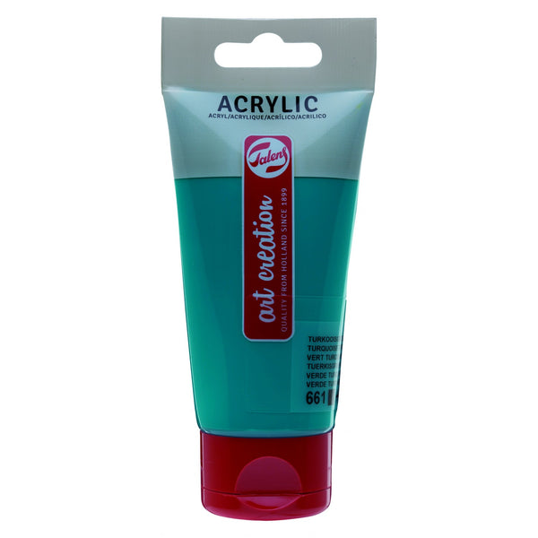 BOJE ACRYLIC ART CREATIONS 75ML TURQUOISE GREEN 661