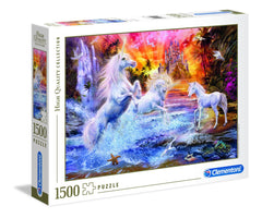 PUZZLE ME 1500 CP CLEMENTONI WILD UNICORN