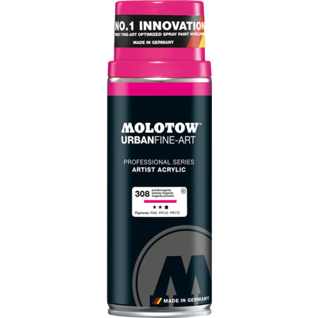 SPRAY AKRILIK 400ML UFA MOLOTOW PRIMARY MAGENTA 308