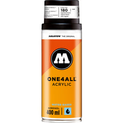 SPRAY AKRILIK 400ML ONE FOR ALL MOLOTOW SIGNAL BLACK 180