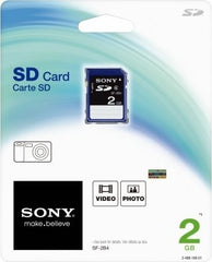 SD CARD  SONY 2GB