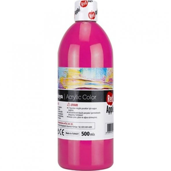 ACRILIC COLOR RED APPLE 500GR PINK