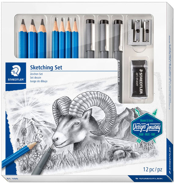 SKETCHING SET STAEDTLER 12 CP