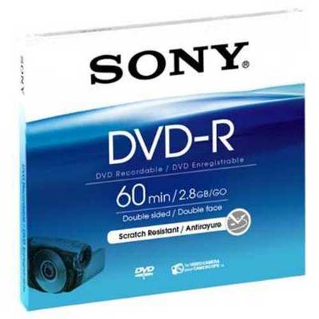 DVD-R 2.8GB  60 MIN SONY