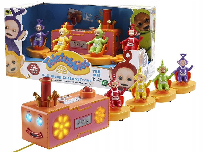 LODER TELETUBBIES PULL TRAIN