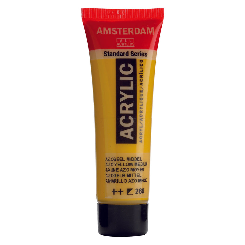 ACRYLIC AMSTERDAM 20 ML AZO YELLOW MEDIUM 269