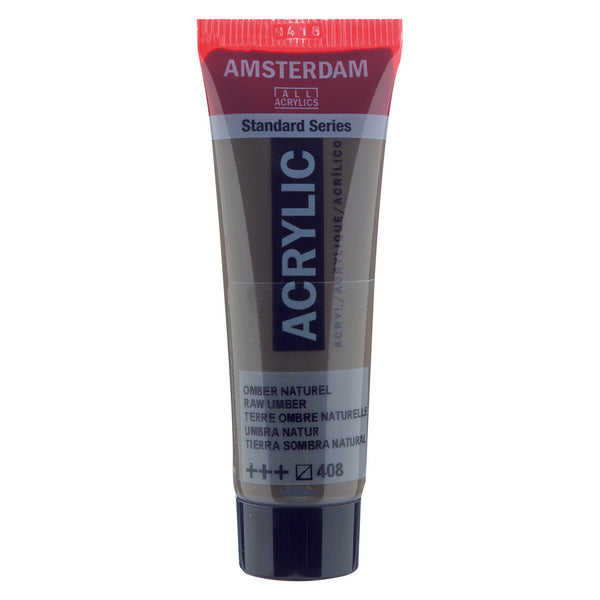 ACRYLIC AMSTERDAM 20 ML RAW UMBER 408