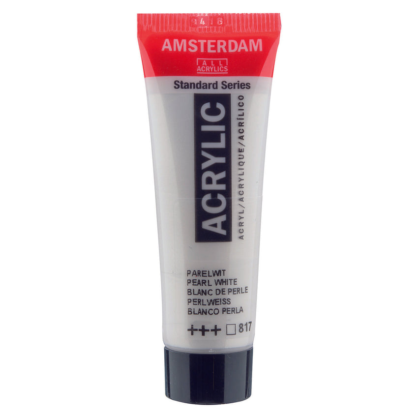 ACRYLIC AMSTERDAM 20 ML PEARL WHITE 817