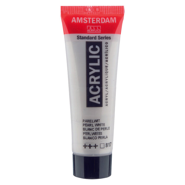 ACRYLIC AMSTERDAM 20 ML PEARL WHITE 817