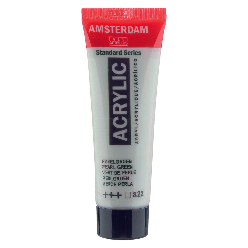 ACRYLIC AMSTERDAM 20 ML PEARL GREEN 822