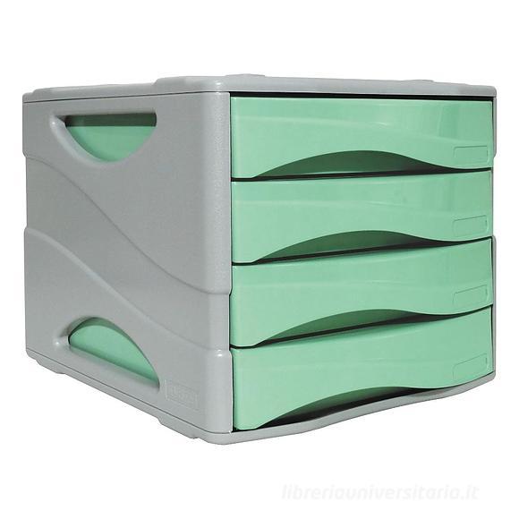 CABINET DRAWERS PASTEL GREEN ARDA