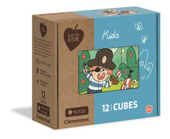 SHAPE CUBES 12PCS CLEMENTONI KIDS