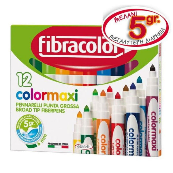 PENARELE COLORMAXI 12 FIBRACOLOR