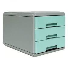 MINI CABINET DRAWERS PASTEL BLUE