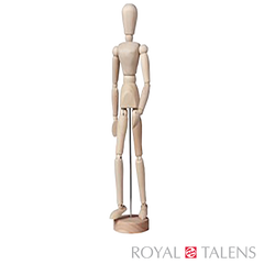 TALENS MANIKIN WOOD 30CM FEMALE