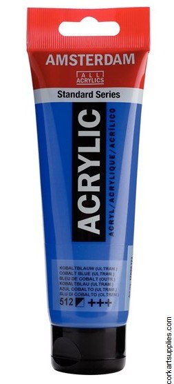 AKRILIK 120ML ROYAL TALENS AMSTERDAM COBALT BLUE 512