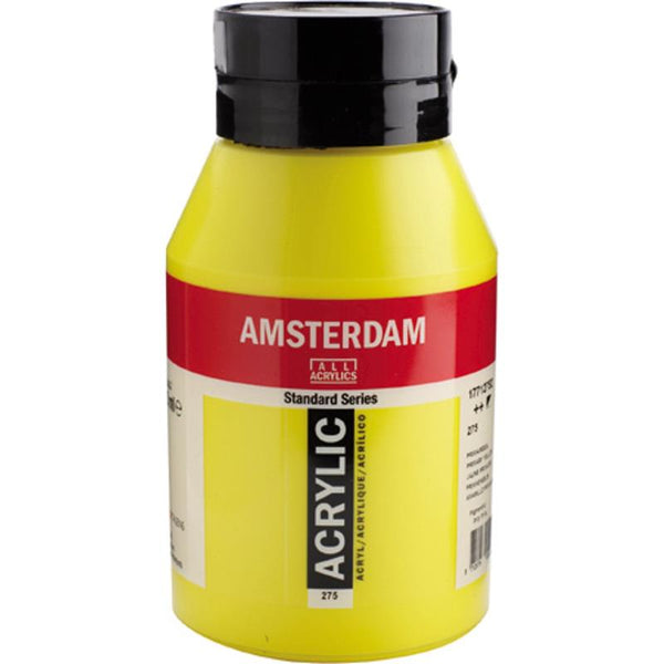 ACRYLIC 1000 ML AMSTERDAM PRIMARY YELLOW 275