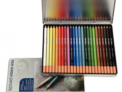 SET KUTI METALIKE 24 VAN GOGH PASTEL PENCILS