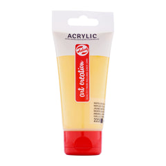 BOJE ACRYLIC ART CREATIONS 75ML NAPLES YELLOW DEEP 223