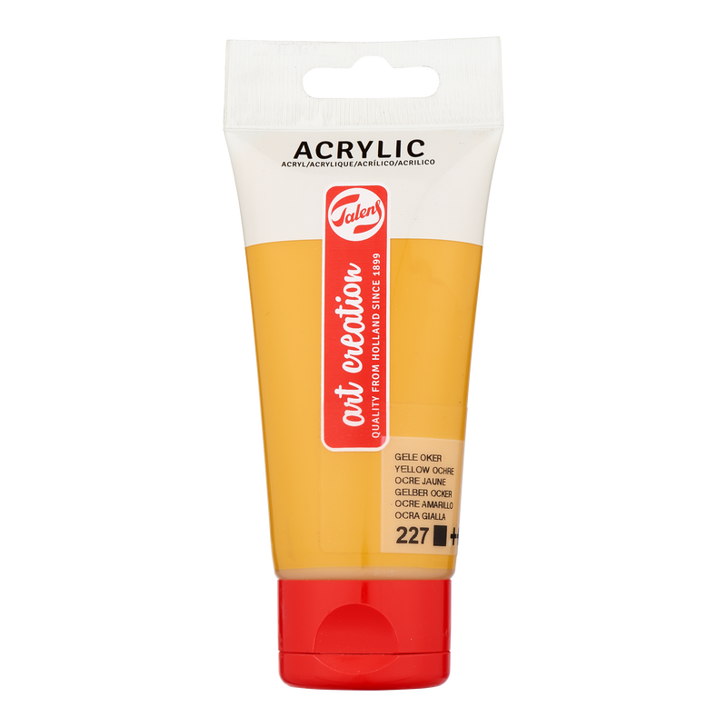 BOJE ACRYLIC ART CREATIONS 75ML YELLOW OCHRE 227