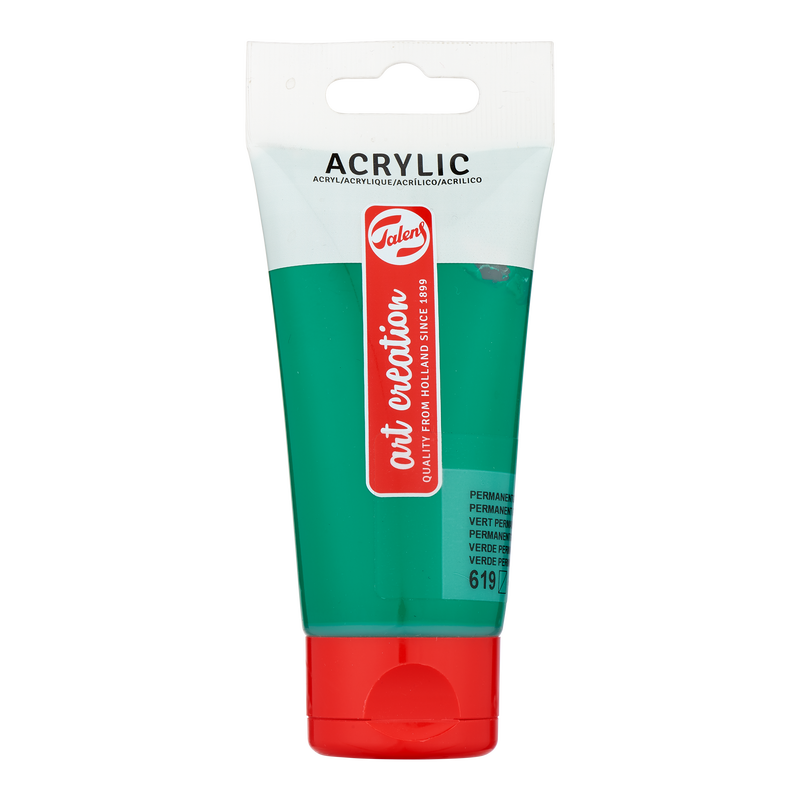 BOJE ACRYLIC ART CREATIONS 75ML DEEP GREEN 619