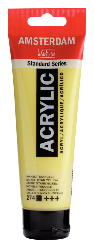 AKRILIK 120ML ROYAL TALENS AMSTERDAM TITANIUM YELLOW 274