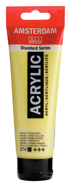 AKRILIK 120ML ROYAL TALENS AMSTERDAM TITANIUM YELLOW 274