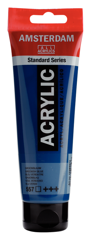 AKRILIK 120ML ROYAL TALENS AMSTERDAM GREENISH BLUE 557