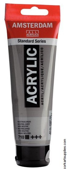 AKRILIK 120ML ROYAL TALENS AMSTERDAM NEUTRAL GREY 710