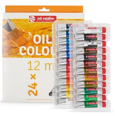 SET OIL COLOUR 24X12ML ART CREATION