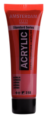 ACRYLIC AMSTERDAM 20 ML CARMINE 318