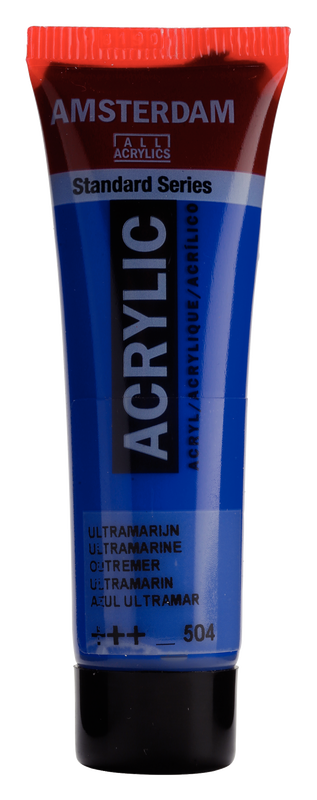 ACRYLIC AMSTERDAM 20 ML ULTRAMARINE 504