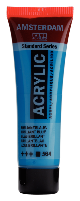 ACRYLIC AMSTERDAM 20 ML BRILLIANT BLUE 564