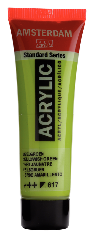 ACRYLIC AMSTERDAM 20 ML YELLOWISH GREEN 617