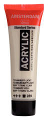 ACRYLIC AMSTERDAM 20 ML TITANIUM BUFF LIGHT 289