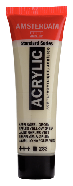 ACRYLIC AMSTERDAM 20 ML NAPLES YELLOW GREEN 282