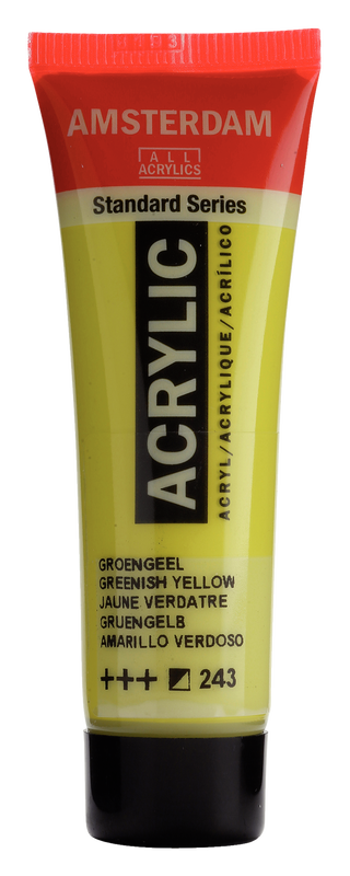 ACRYLIC AMSTERDAM 20 ML GREENISH YELLOW 243