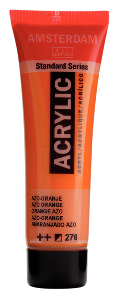 ACRYLIC AMSTERDAM 20 ML AZO ORANGE 276