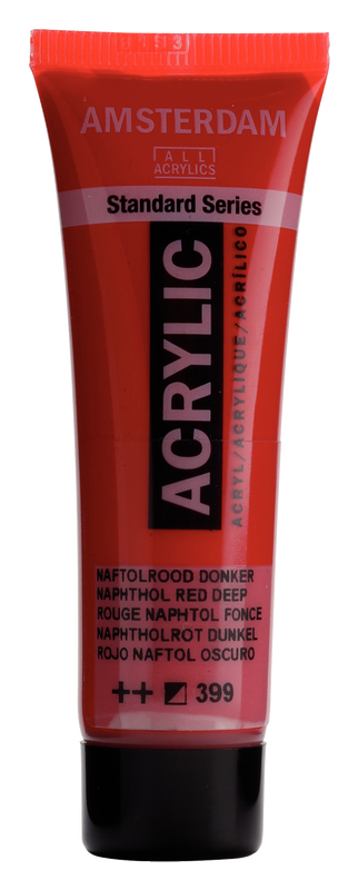 ACRYLIC AMSTERDAM 20 ML NAPHTHOL RED DEEP 399